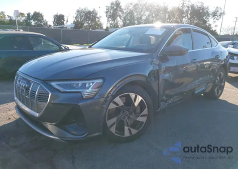 2022 Audi E-Tron Sportback Premium S Line Quattro from USA, damaged, VIN WA11AAGE5NB020257